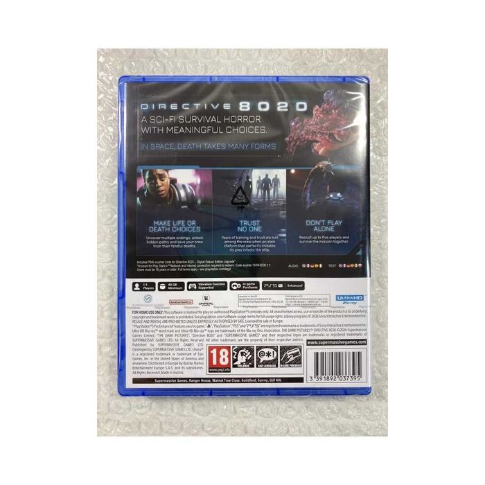 Jogo directive 8020 deluxe edition ps5 fechado