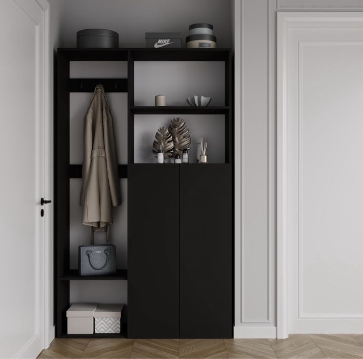 Шафа Стелаж для одягу Прихожа Передпокій Стеллаж Полка Шкаф  Прихожая