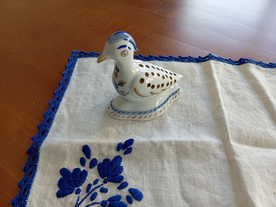 Paliteiro Pato louça de Viana