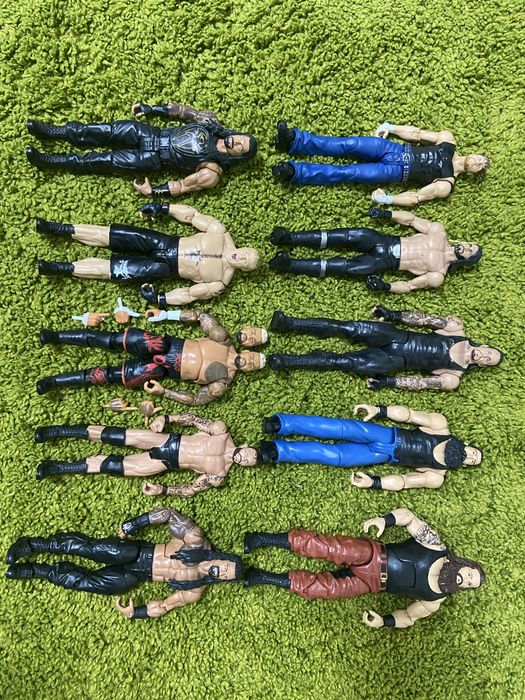 Фігурки реслерів WWE – 20 фігурок, зірки WWE! Mysterio, Triple H і ко