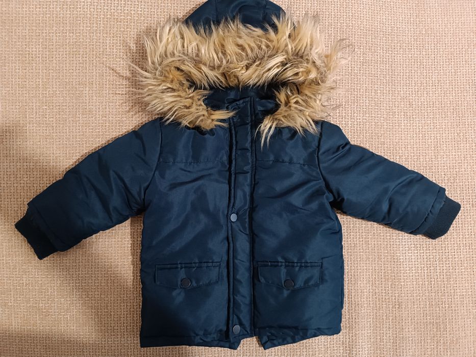 Зимова дитяча курточка на хлопчика+ зимова шапка в подарунок