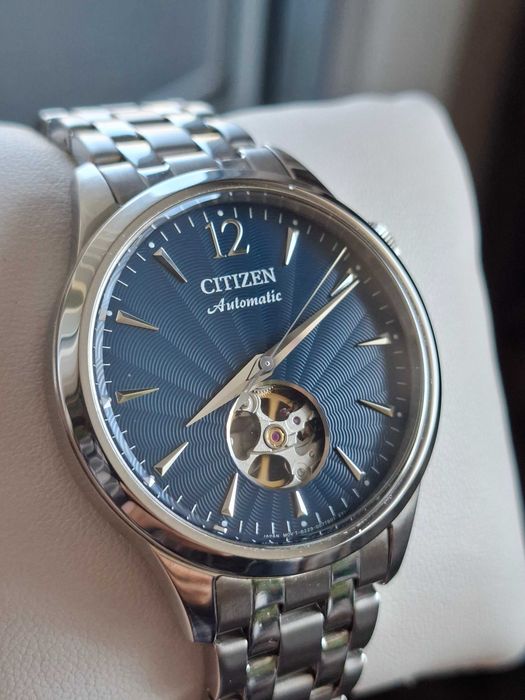 Zegarek męski Citizen Mechanical Classic Open Heart
