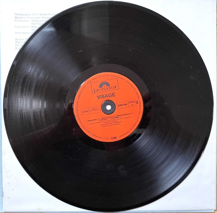 Plyta winylowa Visage – Visage