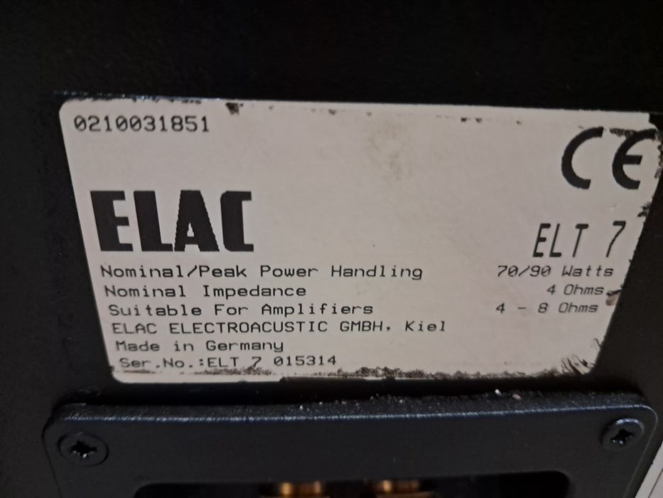Elac elt 7 kolumny