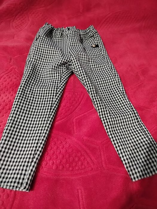 Spodnie dziewczęce 98-104 eleganckie