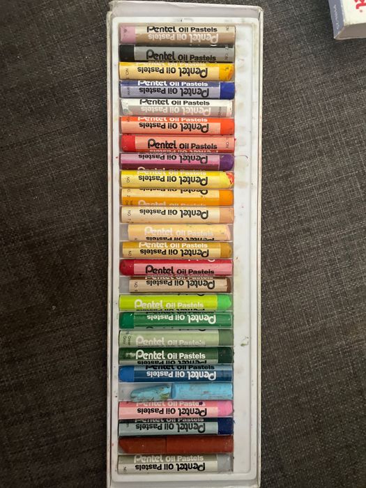 Pastele olejne 25 sztuk pentel arts