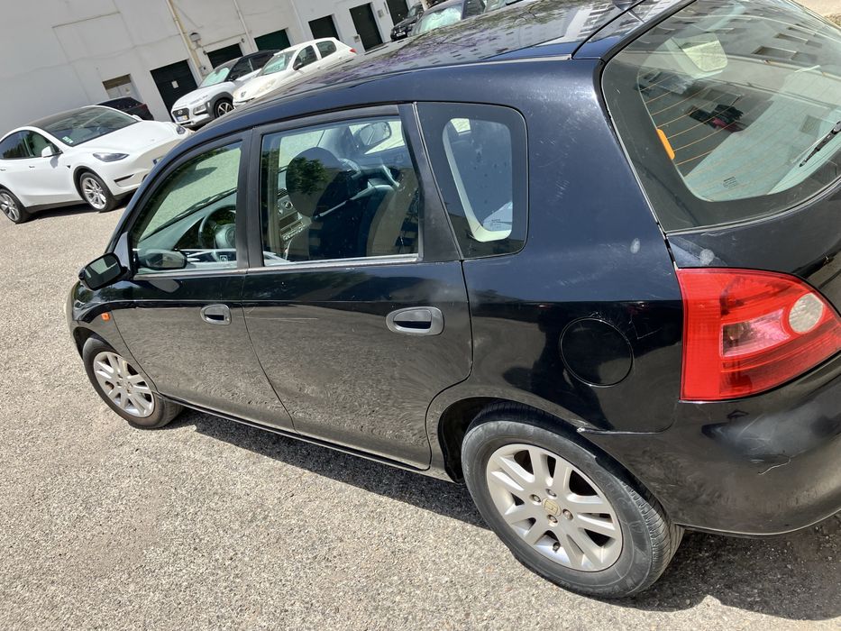 Honda Civic preto 2001, bom estado, bom preço!
