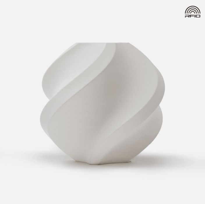 PLA para impressora 3D: Matte 1kg Ivory white da BambuLab*novo selado*