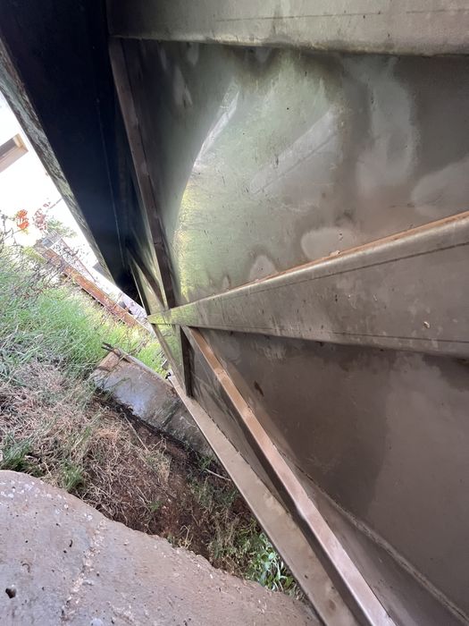 Silo de inox com capacidade de 42000kg