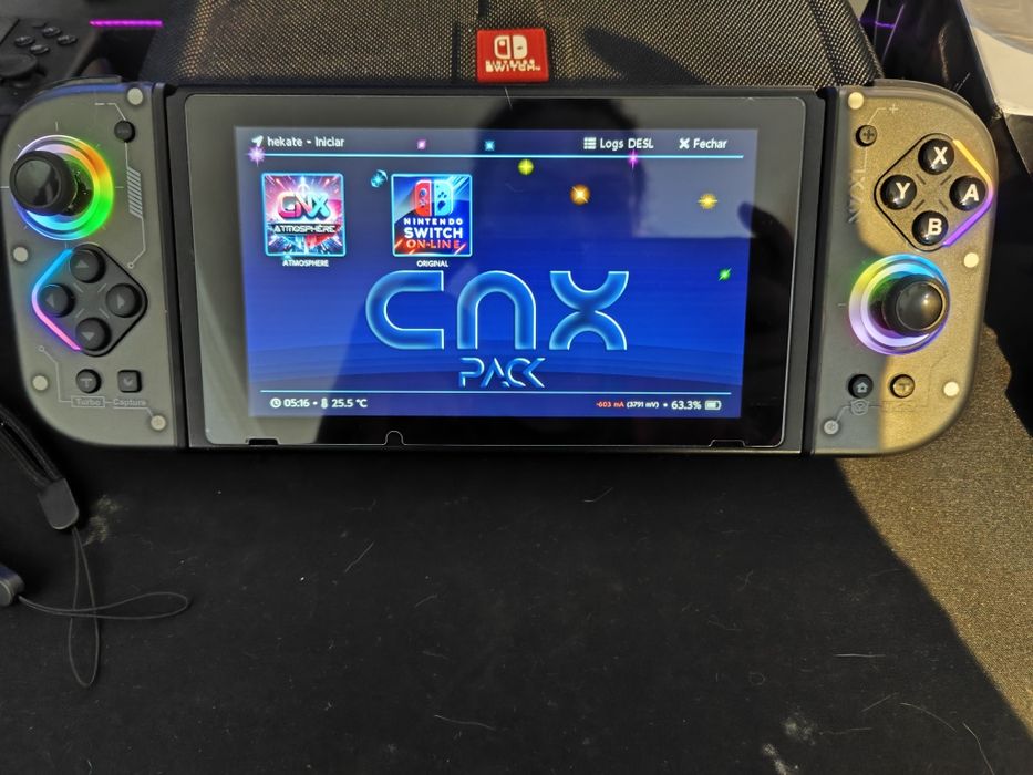 Nintendo Switch desbloqueada