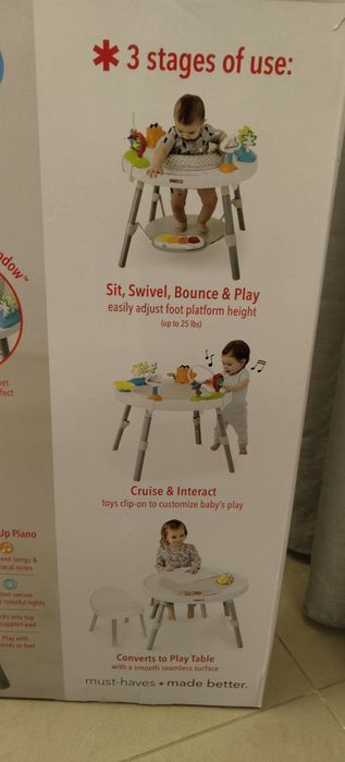 Mesa de atividades 3 em 1