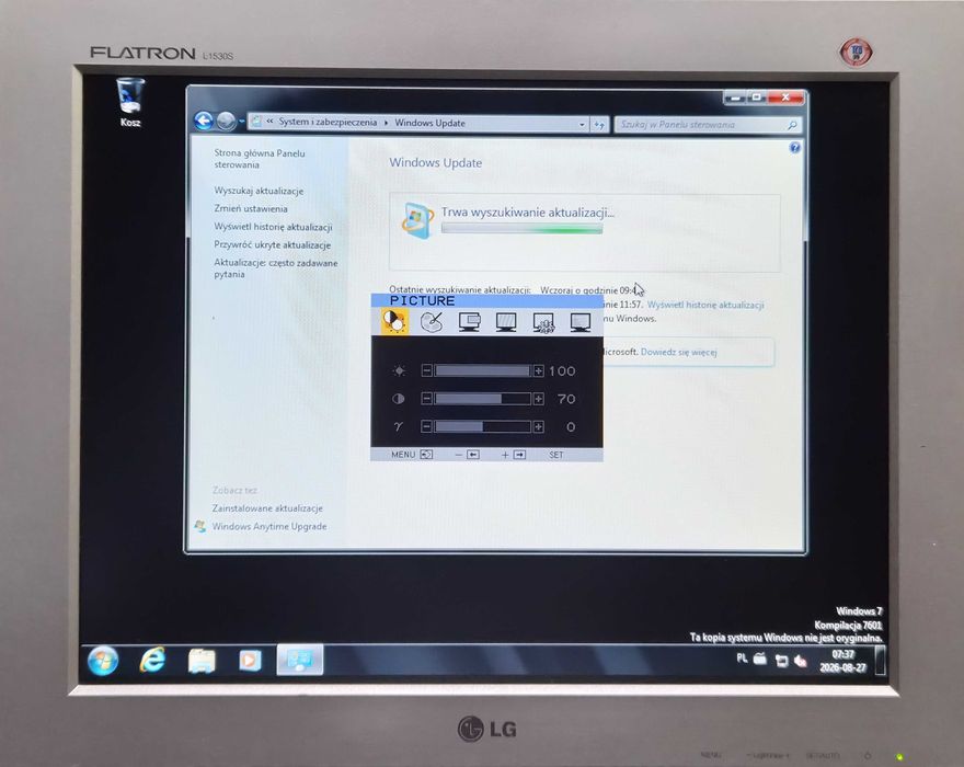 Monitor 15" LG Flatron L1530s