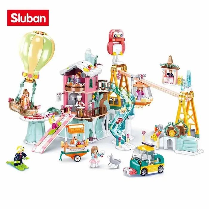 Sluban конструктор зимовий центр