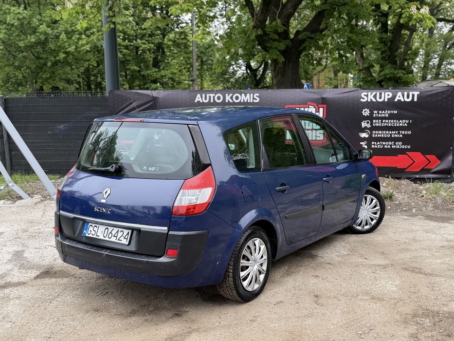 Renault Megane Grand Scenic 1.9 DCI 2005 7 Osób Klima Nowe Opony Zadbany