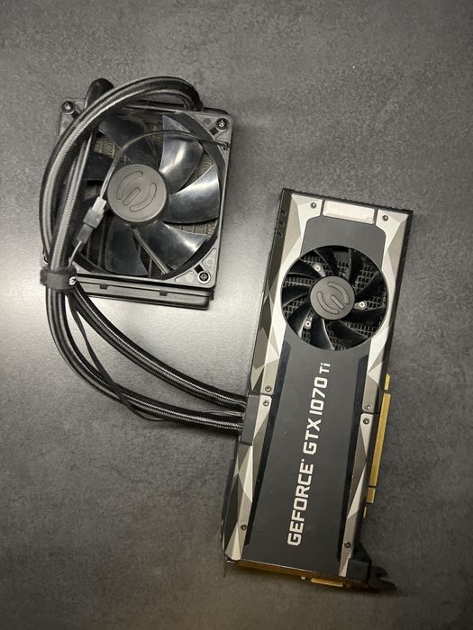 GTX 1070 TI EVGA Hybrid SC