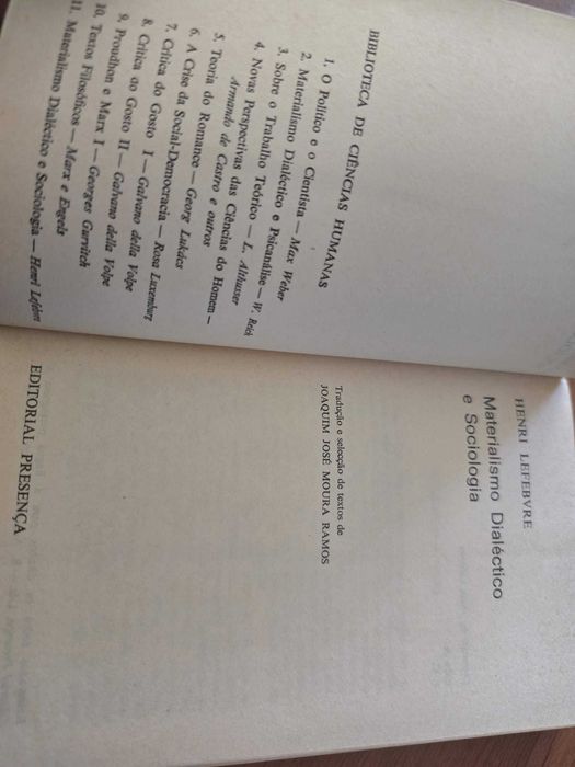 Materialismo Dialéctico e Sociologia - Henri Lefebvre