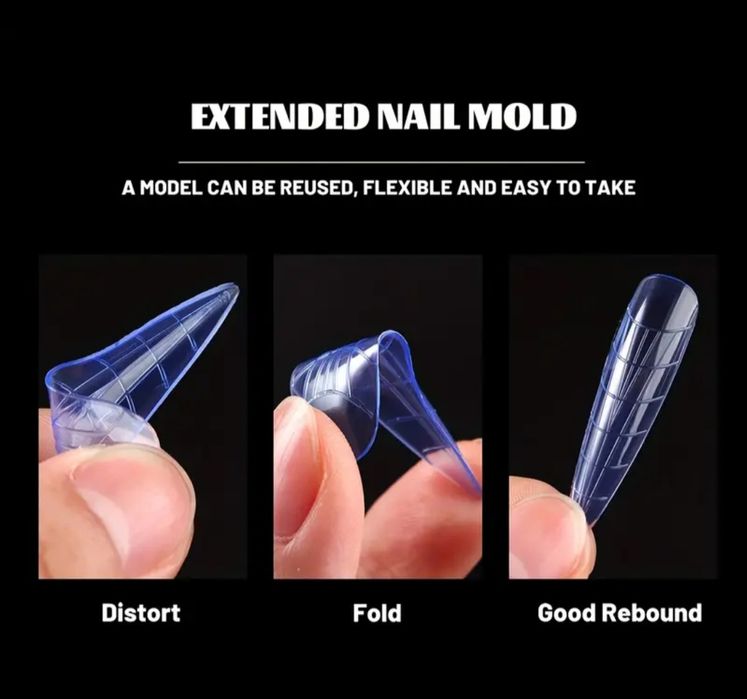 Верхние формы для маникюра. Формы для наращивания ногтей.