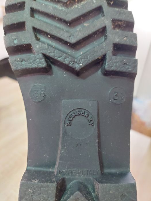 Botas galochas Burberry