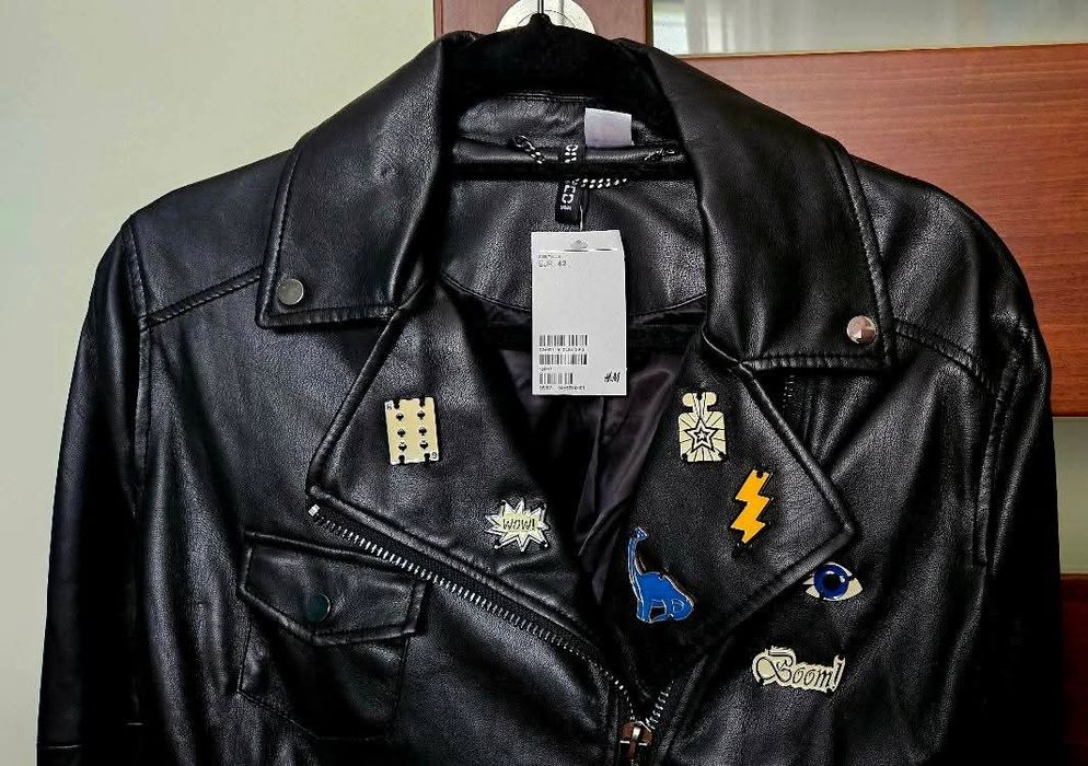 Nowa kurtka ramoneska, biker H&M - Wiosna tuż tuż...