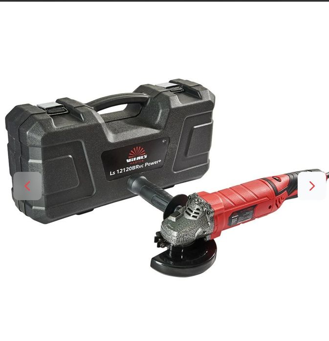 Болгарка Vitals Master Ls 12120BRvc power+ (125 мм, 1200 Вт, Кейс)
​Оп