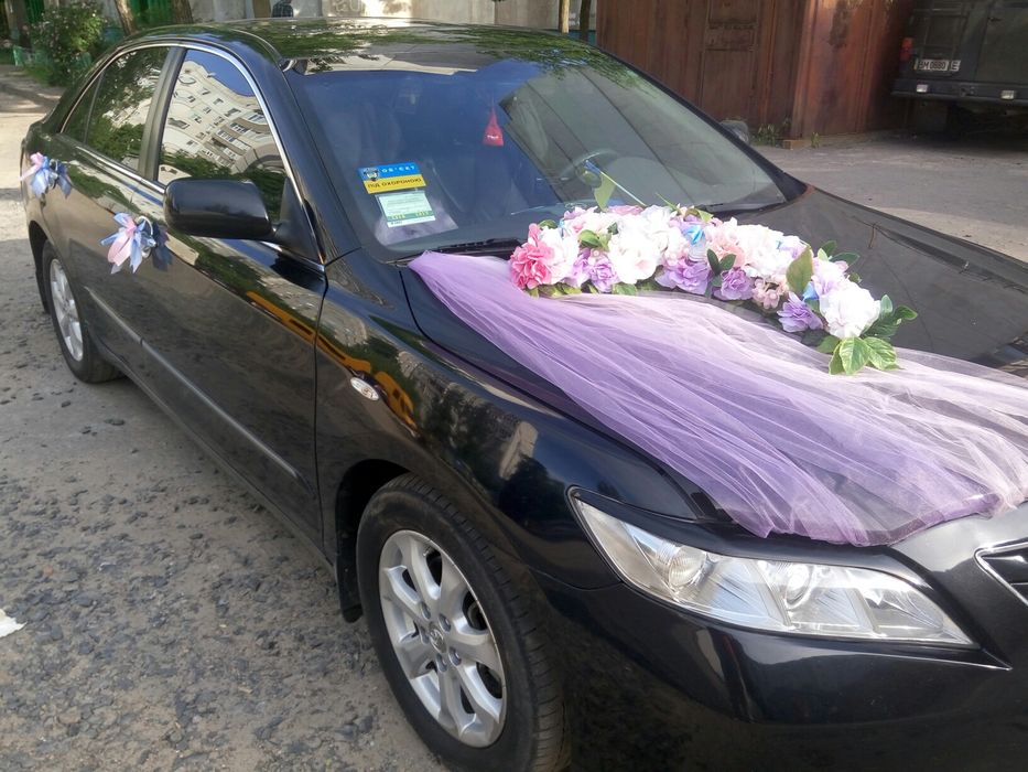 Украшение на ваше свадебное авто. Свадебное украшение на машину.