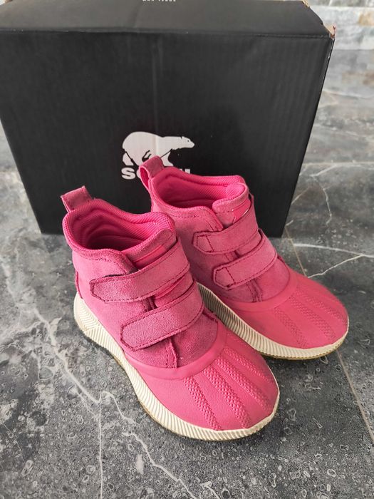 Buciki Sorel waterproof r. 29 różowe