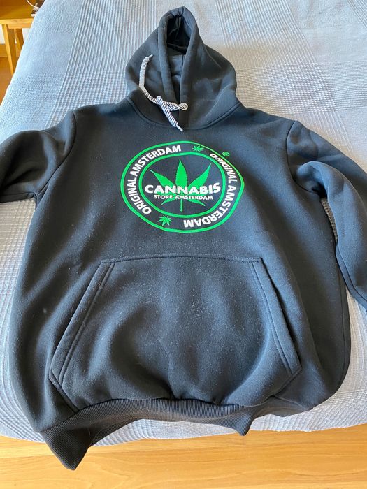 Sweat com capuz Cannabis Store Amsterdam
