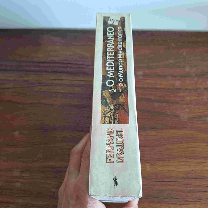 O Mediterrâneo e o Mundo Mediterrânico - 2 vols - Fernand Braudel