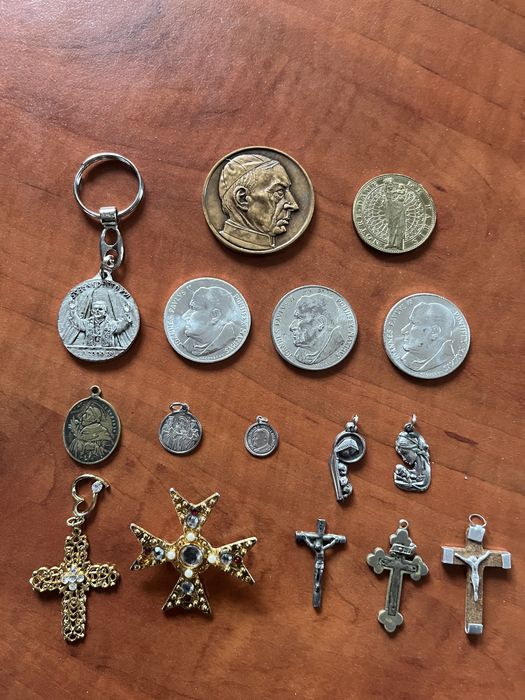 Medaliki medale stare inne