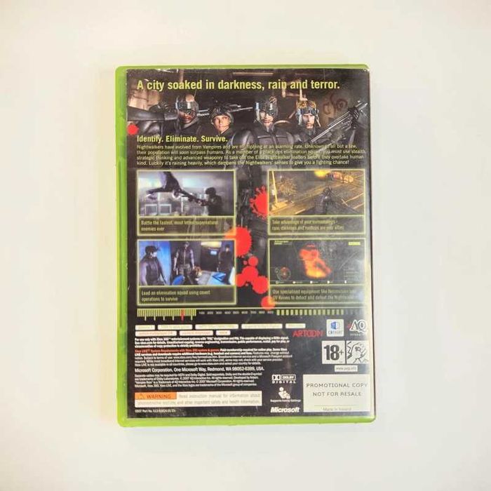 Vampire Rain Xbox 360 – Edição Promocional para Xbox 360 | Rara