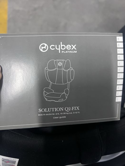 Cadeira Grupo 2/3 Cybex Solution Q2-fix