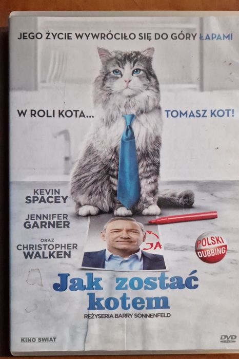 Jak zostać kotem. Film DVD. Świetna komedia.