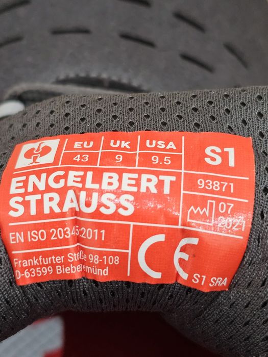 Buty robocze STRAUSS/ELTEN r.42,43