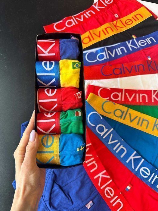 Чоловічі вкорочені боксери Calvin Klein серія World Cup. Мужские трусы