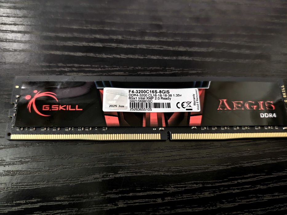 DDR4 8Gb 3200MHz G.Skill Exceleram на гарантии