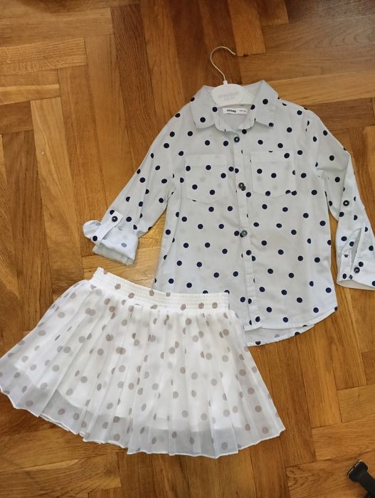 Zestaw wyjściowy, galowy, elegancki dla dziewczynki