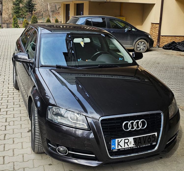 Audi A3 Sportback Zadbane Audi A3 1.6 TDI | 105 KM | Niskie spalanie | Grafitowy Metalik