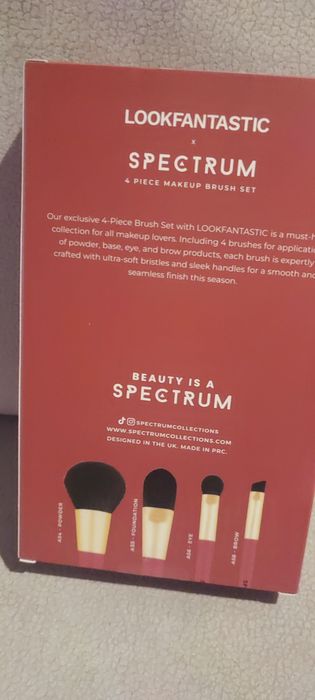 Pędzle do makijażu Lookfantastic Spectrum