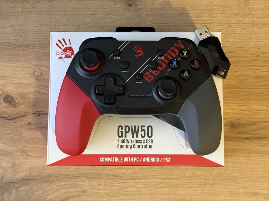 Геймпад Bloody GPW50 Sports Red гарантія