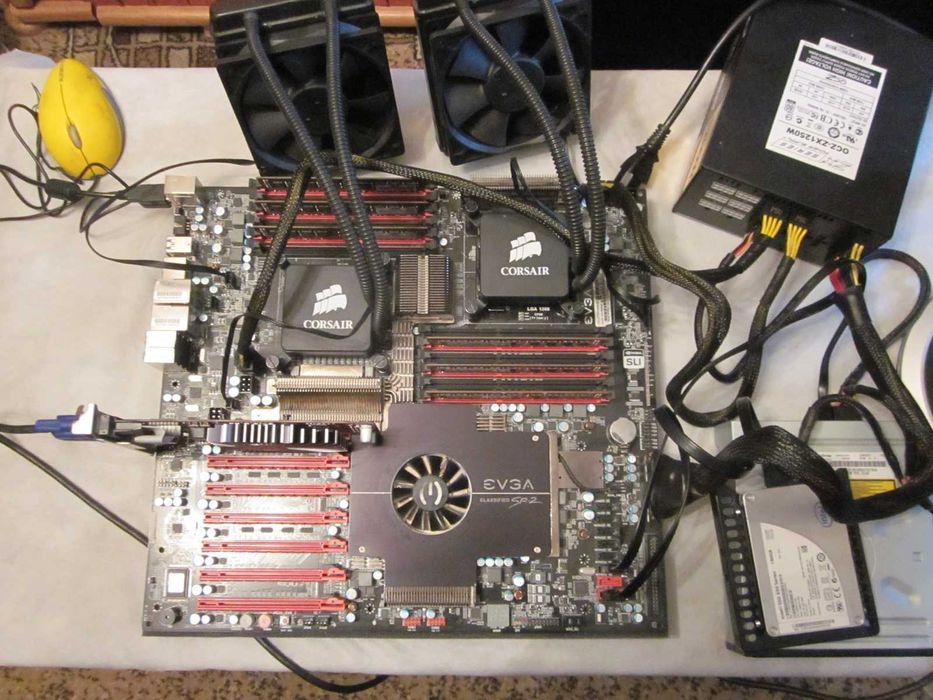 Легенда -EVGA Classified SR-2 (А2)+ 2хXeon Х5690 +2хCorsair H60+бонус!