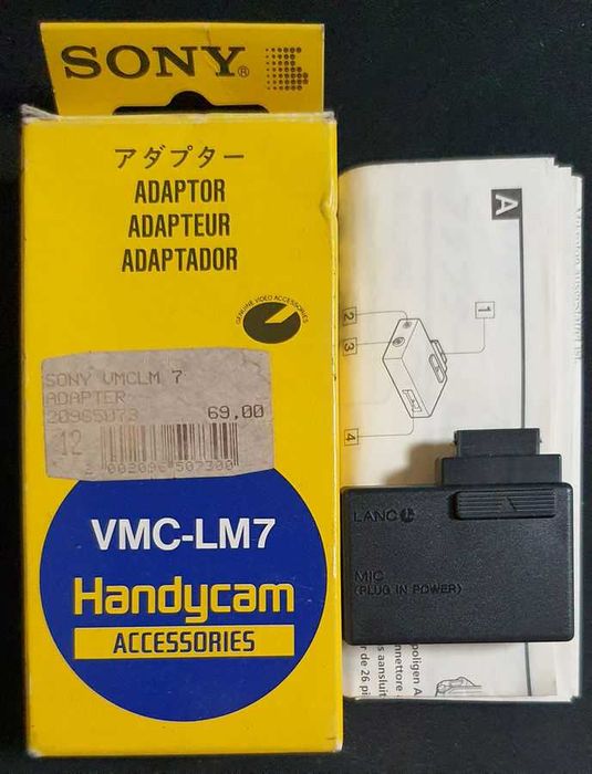 Sony VMC-LM7 Handycam Adapter do cyfrowych kamer