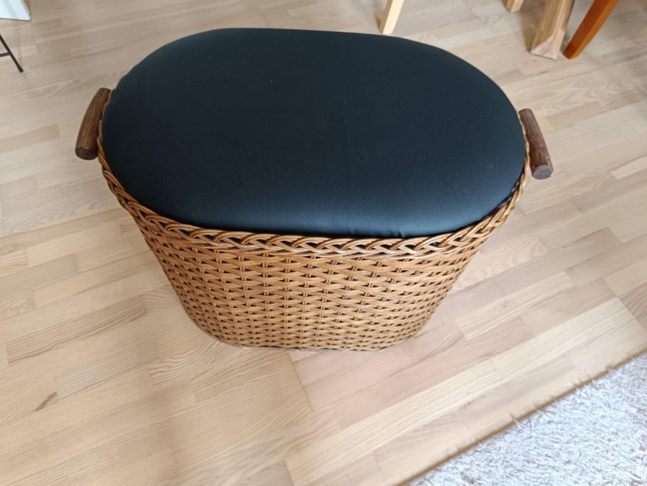 Kosz wiklinowy ratanowy