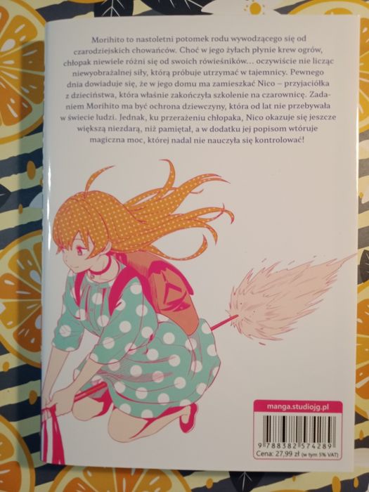 Manga Witch watch tom 1 i plakat