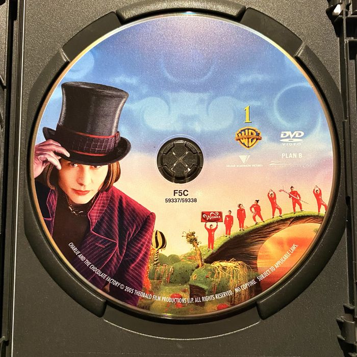 Dvd Charlie e a Fábrica de Chocolate,Tim Burton Ed. especial 2discos