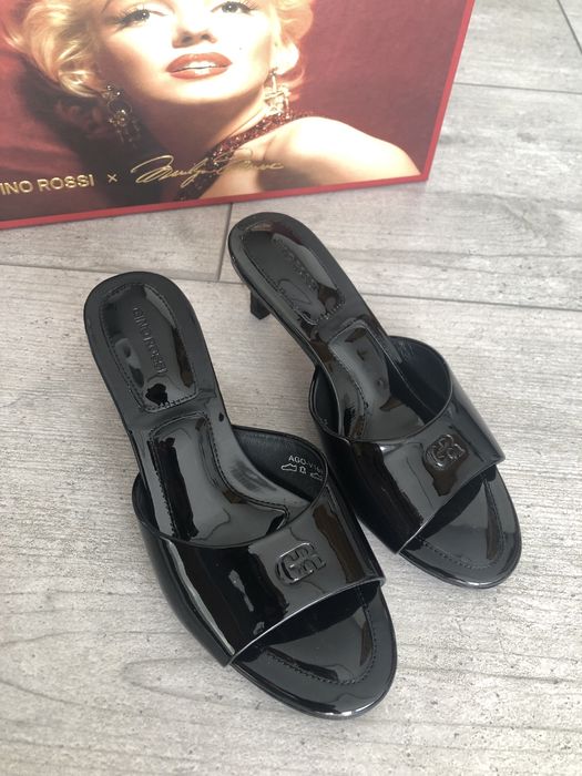 Klapki Gino Rossi 35 skóra naturalna