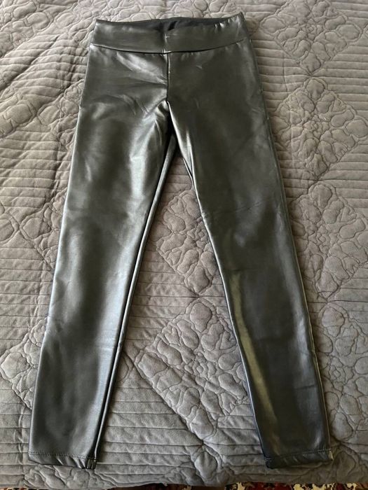 Лосины на флисе женские, талия 36 см, размер С