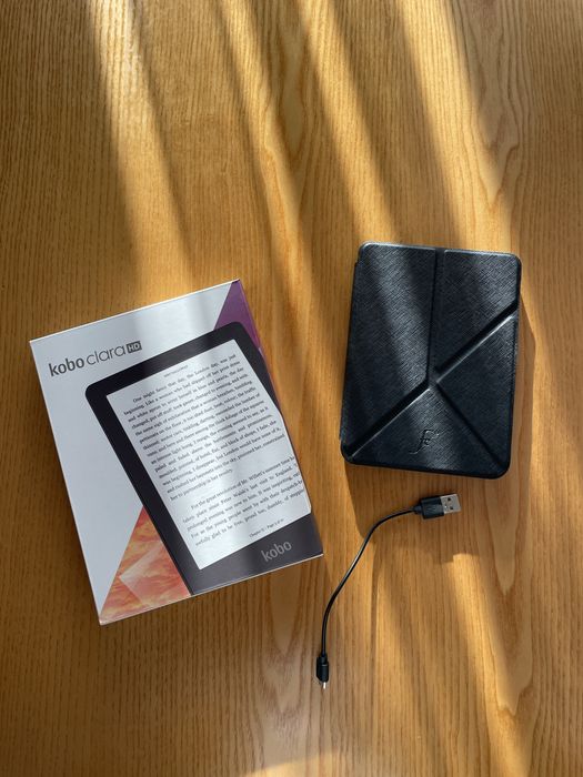 Kobo Clara HD e-Reader + capa