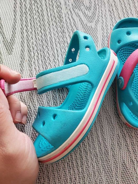 Босоніжки Crocs Crocband, C5, Digital Aqua, 22-23 б/в