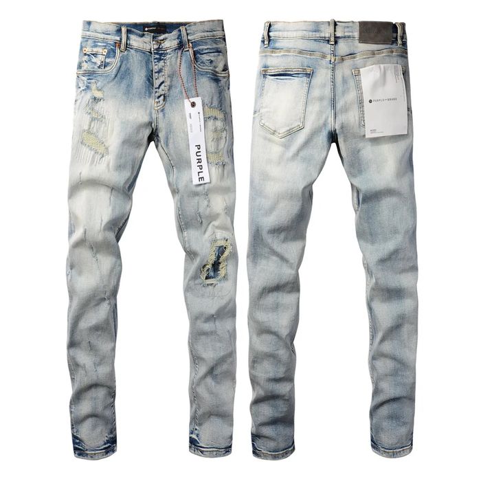 Calcas purple jeans