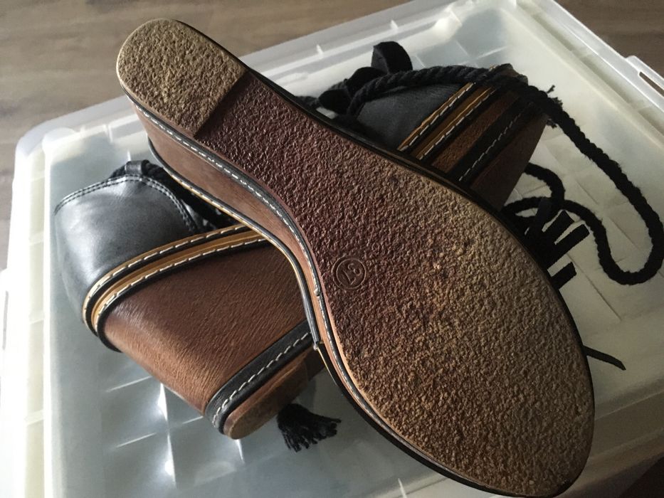 Buty na koturnie roz 37